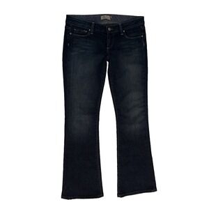 PAIGE  Bell Canyon Jeans Size 29x32 Bohemian dark wash luxury denim‎
